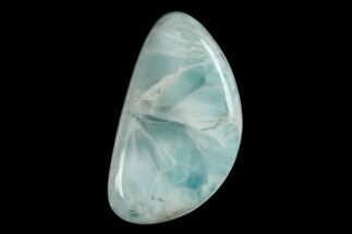 Polished, Larimar Cabochon - Dominican Republic #220117
