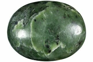 Polished Jade (Nephrite) Palm Stone - Afghanistan #221019
