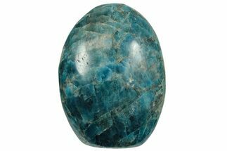 Free-Standing, Polished Blue Apatite - Madagascar #223057