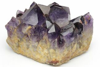 Deep Purple Amethyst Crystal Cluster - DR Congo #223273