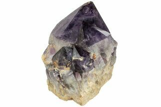 Deep Purple Amethyst Crystal Cluster With Huge Crystals #223299