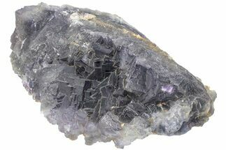 Purple, Cubic Fluorite Crystal Cluster - Pakistan #221260