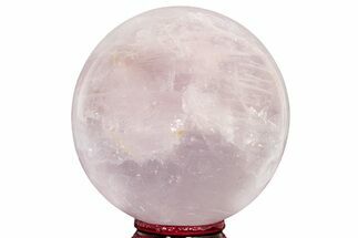 Polished Rose Quartz Sphere - Madagascar #210236