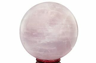 Polished Rose Quartz Sphere - Madagascar #210236
