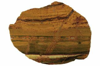 Marra Mamba Tiger's Eye Slab - Mt Brockman ( Billion Years) #225053