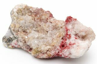 Quartz and Calcite with Metacinnabar Inclusions - Cocineras Mine #225069