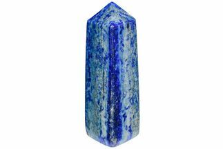 Polished Lapis Lazuli Obelisk - Pakistan #223771