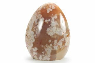 Free-Standing, Polished Flower Agate - Madagascar #205430