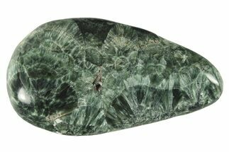 Polished Seraphinite Stone - Korshunovkiy Mine, Siberia #227205