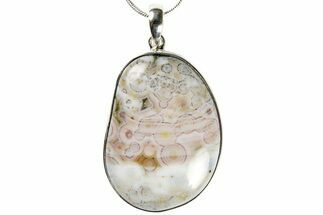 Ocean Jasper Pendant (Necklace) - Sterling Silver #228410
