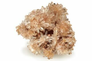 Orange Creedite Crystal Cluster - Durango, Mexico #229284