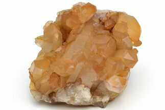 Tangerine Quartz Crystal Cluster - Brazil #229507
