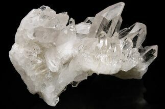 Clear Quartz Crystal Cluster - Brazil #229559