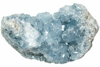 Sparkly Celestine (Celestite) Geode - Beautiful Crystals #229601