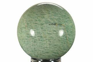 Chatoyant, Polished Amazonite Sphere - Madagascar #229769