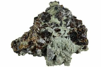 Andradite Garnet, Feldspar, and Mica - Pakistan #213393