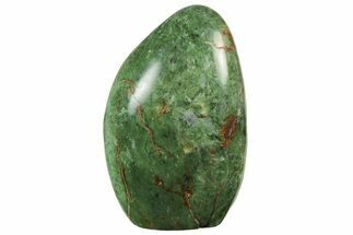 Free-Standing, Polished Green Chrysoprase - Madagascar #230233
