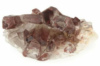 Natural, Red Quartz Crystal Cluster - Morocco #232866