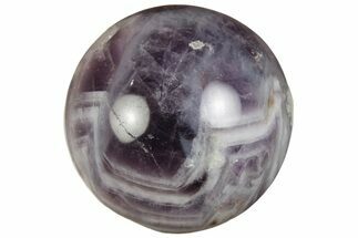 Polished Chevron Amethyst Sphere #233622