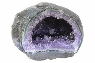 Purple Amethyst Geode with Polished Face - Uruguay #233605