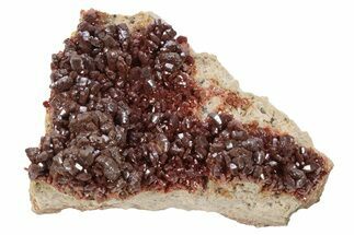 Ruby Red Vanadinite Crystals on Dolomite - Morocco #233958