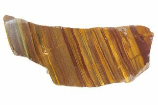 Polished Desert Sunset Banded Iron Slab - Western Australia #234785