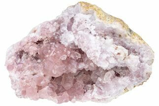 Sparkly, Pink Amethyst Geode Half - Argentina #235153