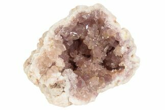 Sparkly, Pink Amethyst Geode Half - Argentina #235162