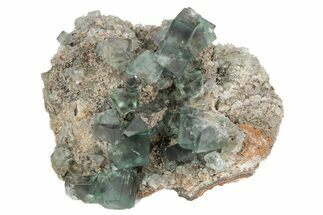 Fluorescent Green Fluorite Cluster - Lady Annabella Mine, England #235375