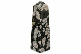 Bargain, Polished Snowflake Stone Obelisk - Pakistan #237794
