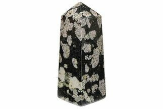 Polished Snowflake Stone Obelisk - Pakistan #237803