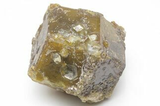 Yellow, Andradite-Grossular Mali Garnet - Kayes Region, Mali #216832