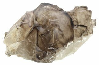 Lustrous Smoky Elestial Quartz - Brazil #238121