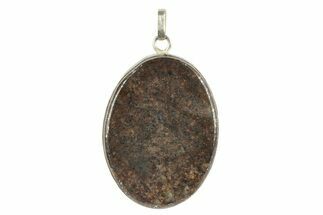 Chondrite Meteorite Pendant With Chain #238095
