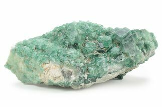 Green, Fluorescent, Cubic Fluorite Crystals - Madagascar #238385