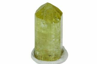 Gemmy, Yellow Apatite Crystal - Morocco #239140
