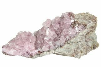 Cobaltoan Calcite Crystal Cluster - Bou Azzer, Morocco #238802