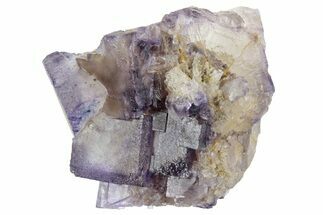 Purple Cubic Fluorite Crystals - Cave-In-Rock, Illinois #240800