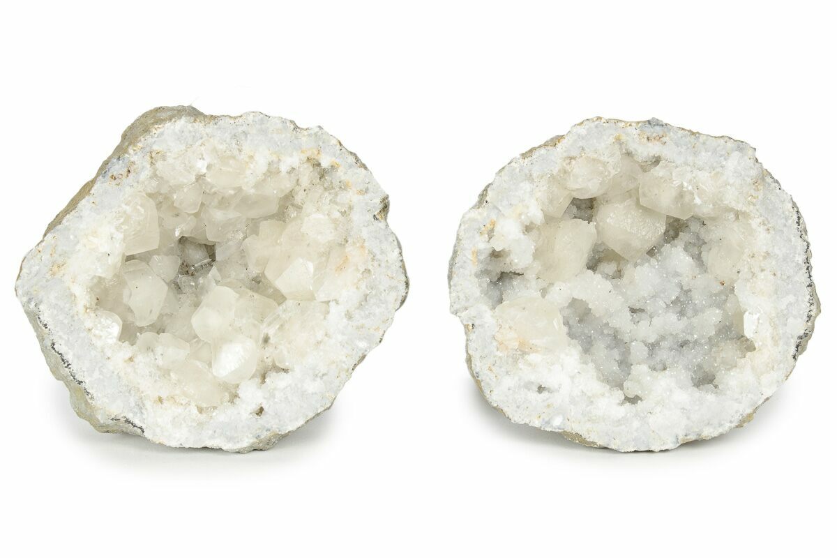 Quartz Geode Crystal Specimen - Small