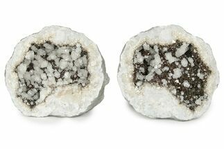 Keokuk Geode with Calcite Crystals - Missouri #239031