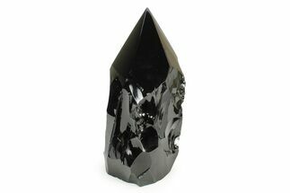 Free-Standing Polished Obsidian Point - Mexico #242439