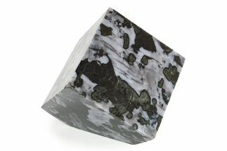 Polished, Indigo Gabbro Cube - Madagascar #242826
