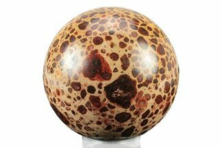 Polished Bauxite (Aluminum Ore) Sphere - Russia #243525