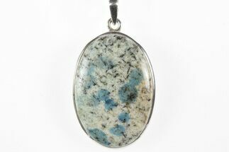Polished K Granite Pendant (Necklace) - Sterling Silver #244041