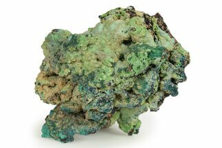 Green Conichalcite with Chrysocolla - Namibia #244385