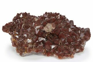 Red Cap Amethyst Crystal Cluster - Thunder Bay, Ontario #244450