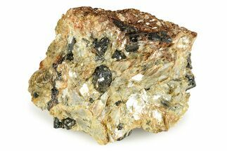 Black Tourmaline (Schorl) Crystals With Mica - Virginia #244881