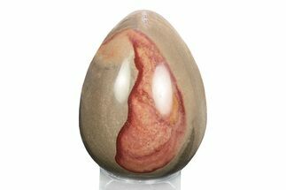 Polished Polychrome Jasper Egg - Madagascar #245697