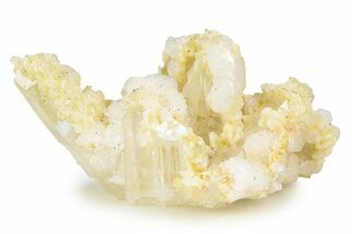 Dolomite and Calcite Crystals on Quartz - Mitrovica, Kosovo #246304