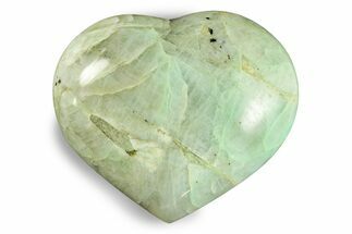 Polished Garnierite Heart - Madagascar #246676
